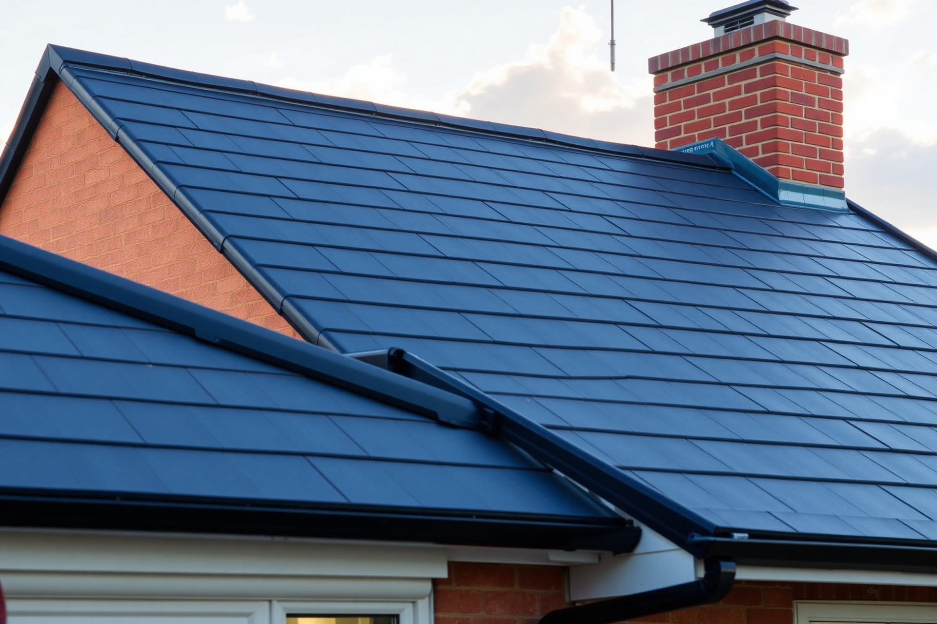 Premier Roofing & Guttering — local roofer completing a re-roof in Spennymoor, County Durham